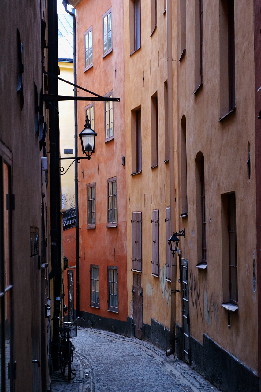 architecture street old free photo