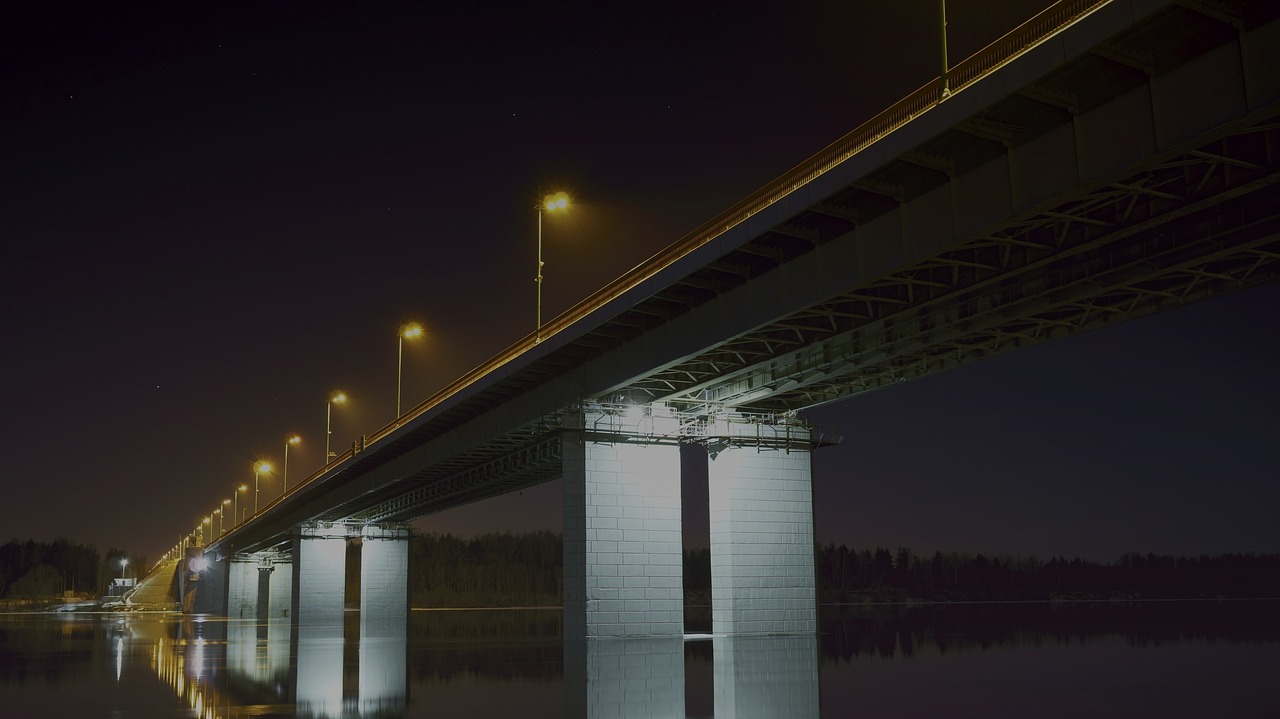 architecture bridge sky free photo