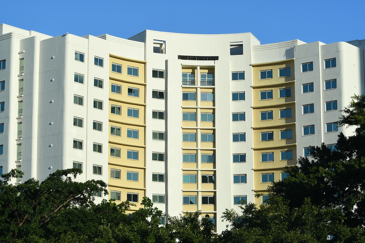 architecture apartment sky free photo