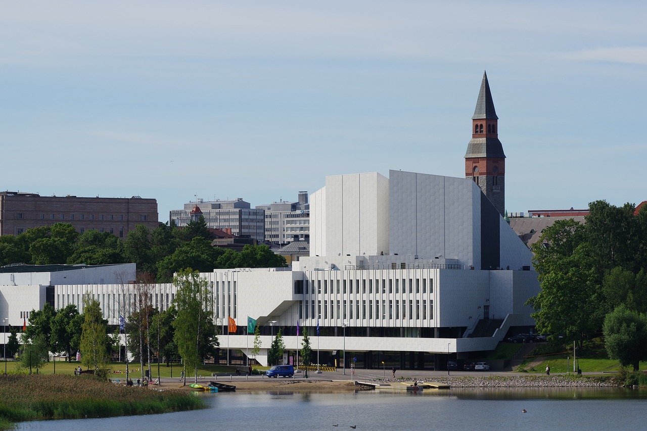 architecture water bodies river free photo