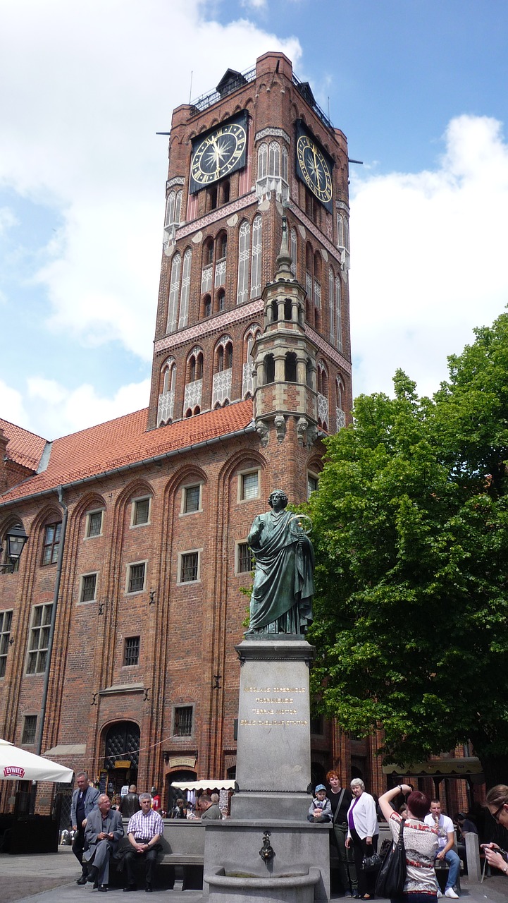 architecture  toruń  the town hall free photo