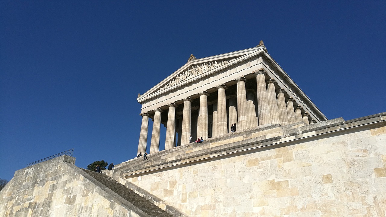 architecture  sky  pillar free photo