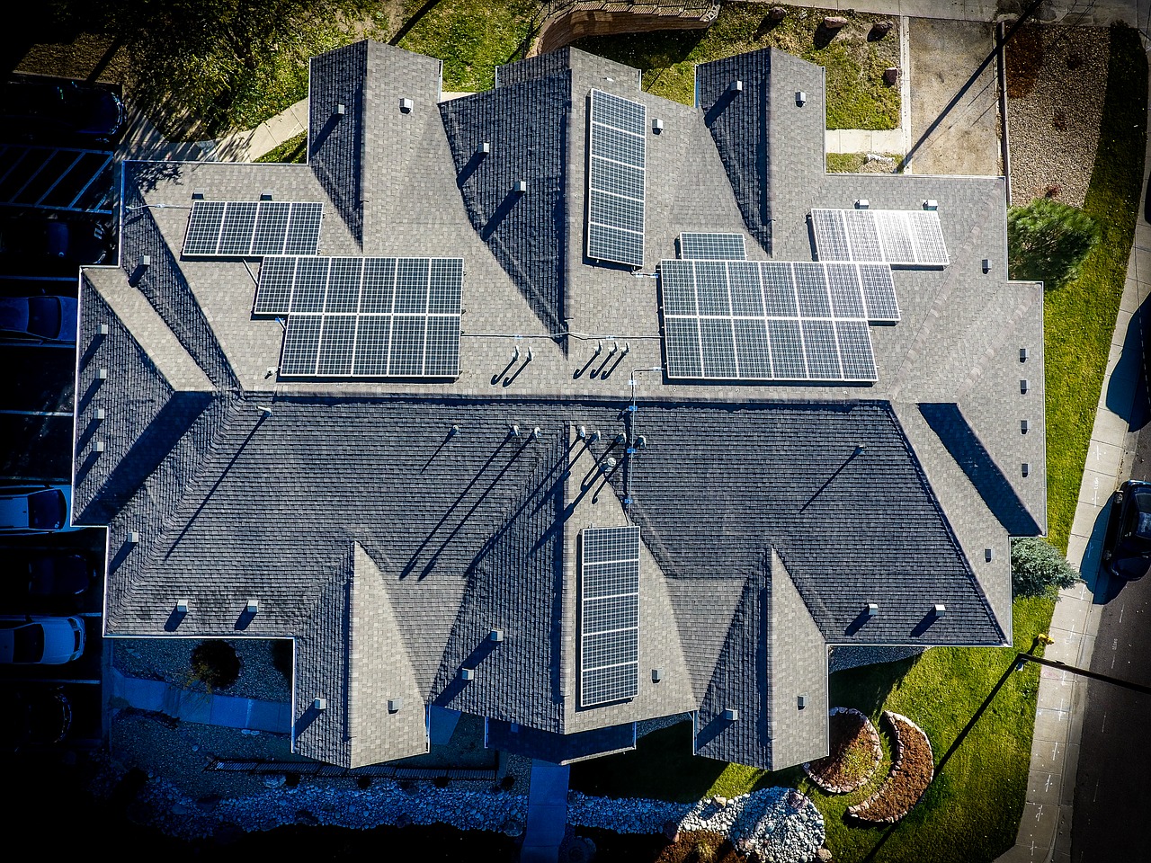 architecture  solar  solar panels free photo