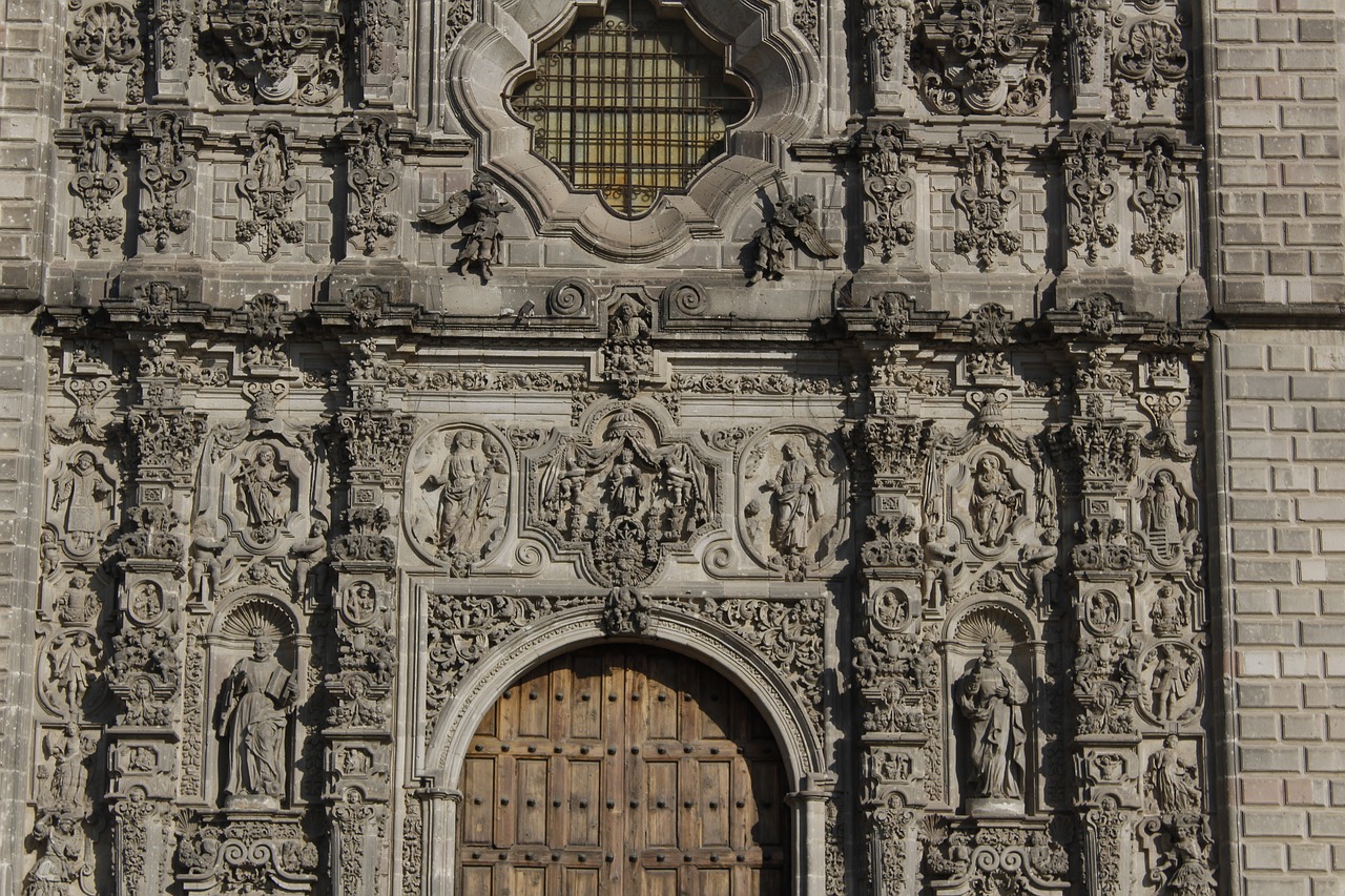 architecture  mexico  baroque free photo