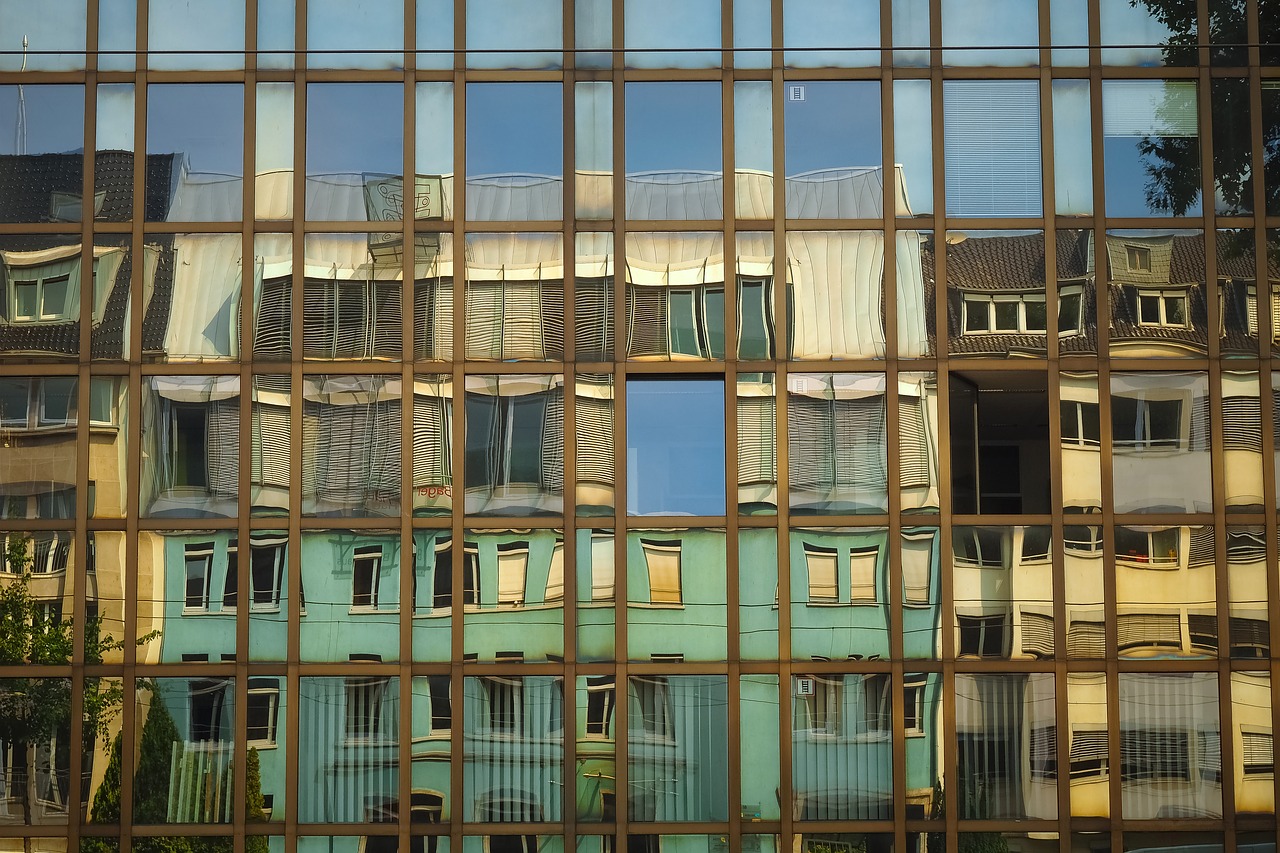 architecture  glass facade  modern free photo