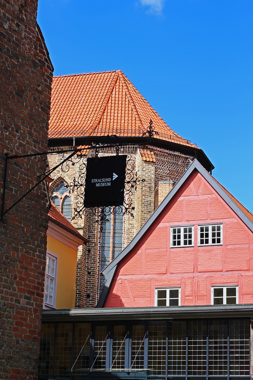 architecture  stralsund  historically free photo