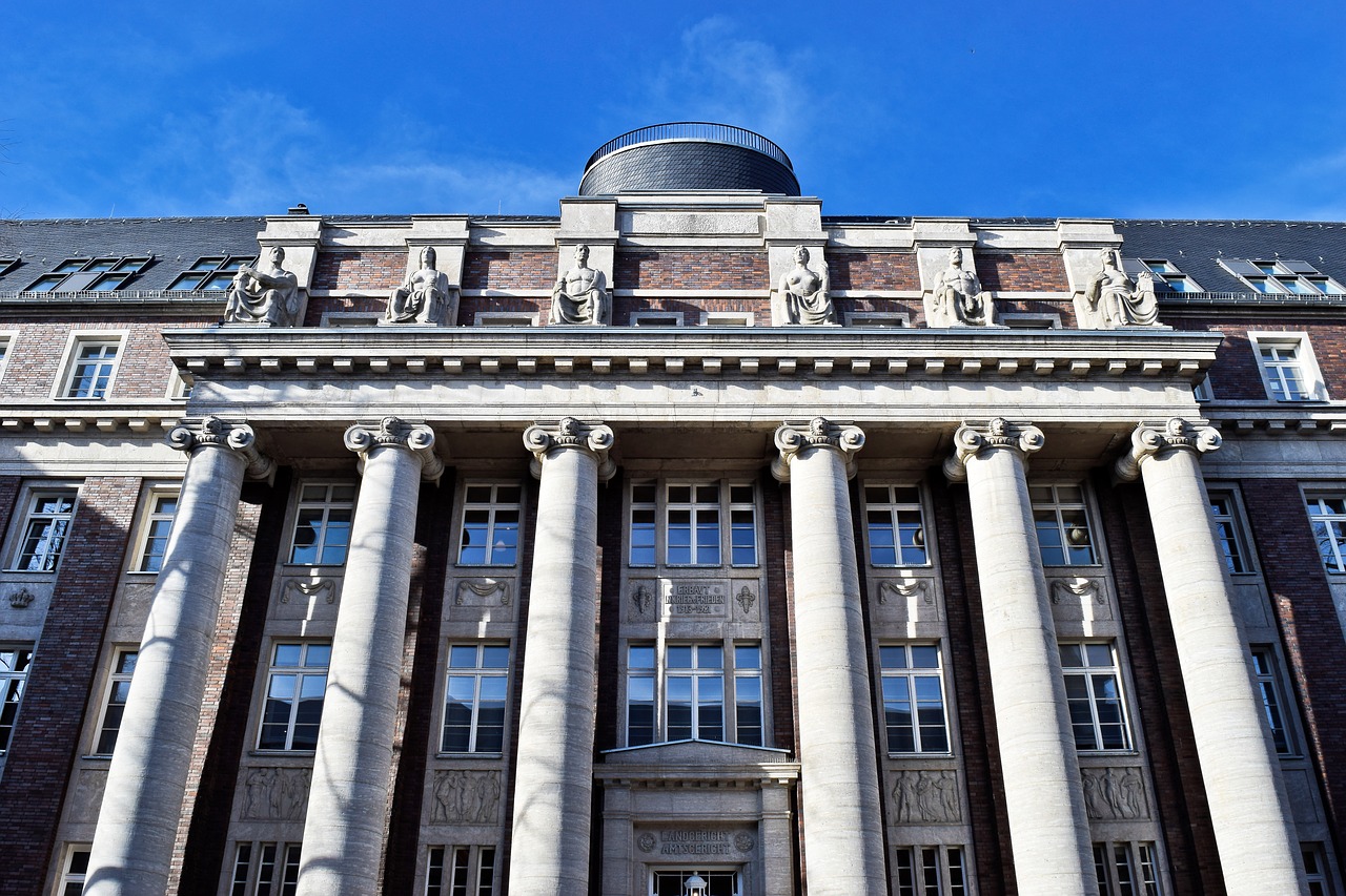 architecture  columnar  building free photo