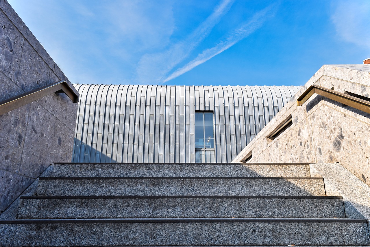 architecture  stairs  gradually free photo