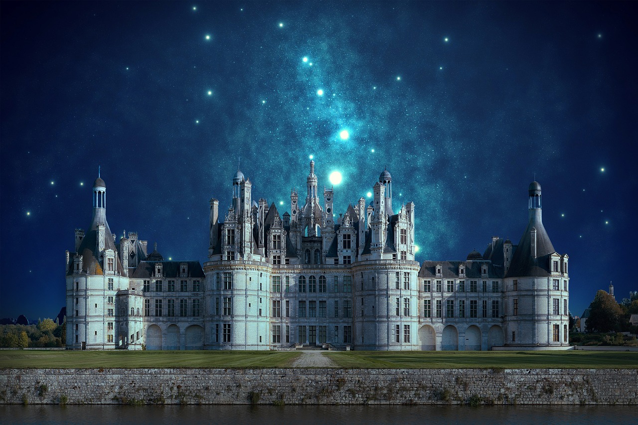 architecture  night  fantasy free photo