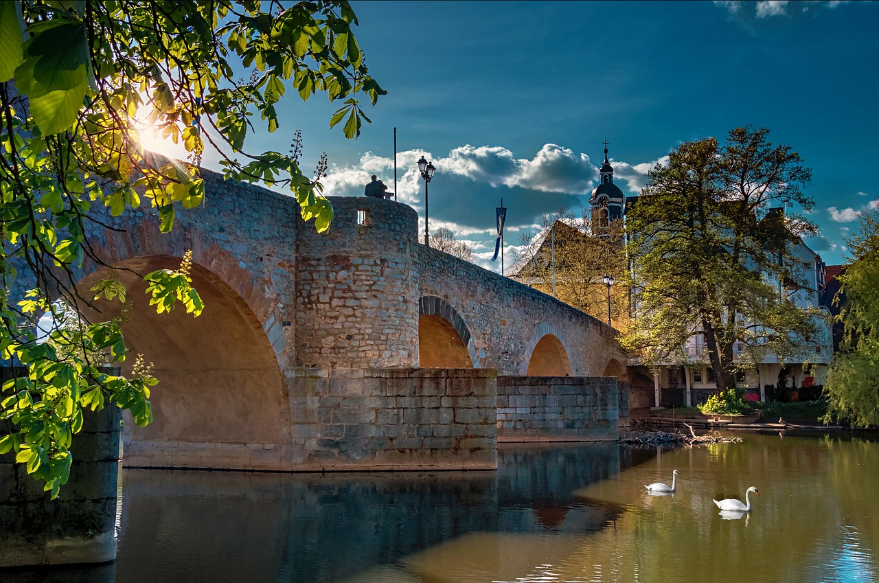 architecture  bridge  water free photo