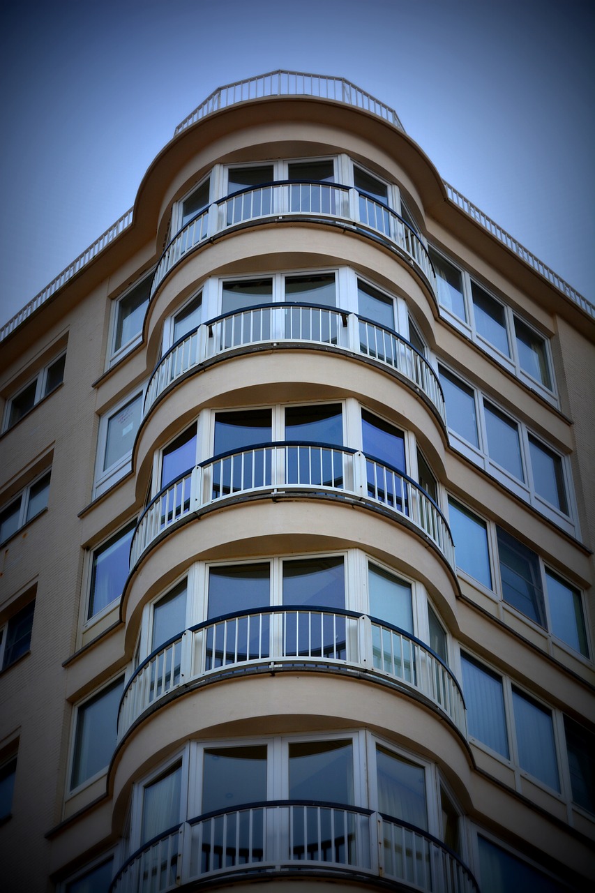 architecture building apartment block free photo