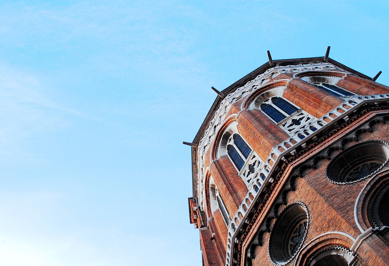 architecture venice church free photo