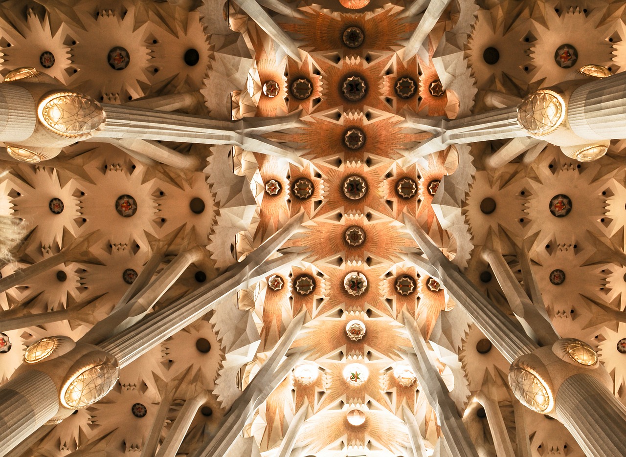 architecture church sagrada familia free photo