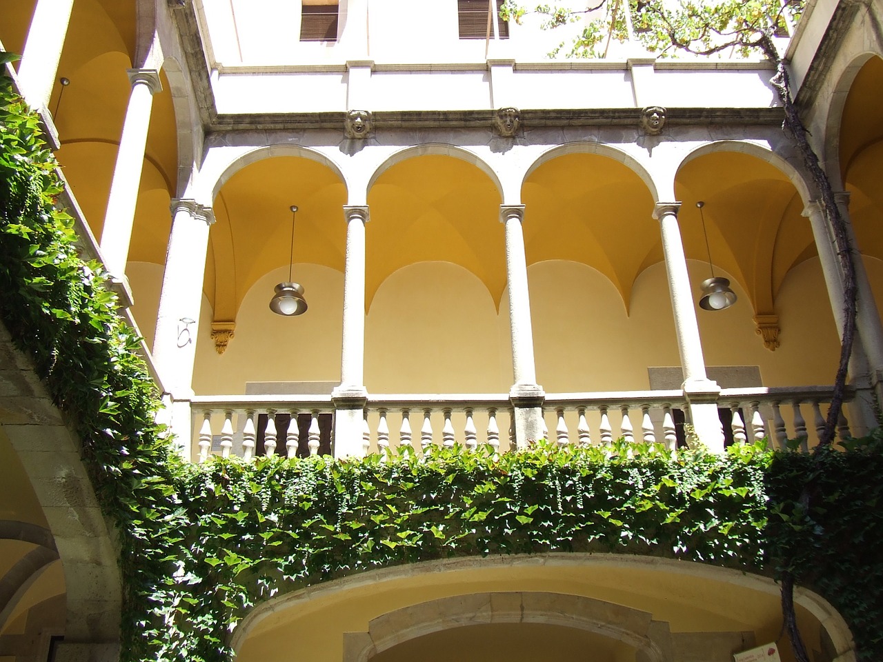 architecture buildings balcony free photo