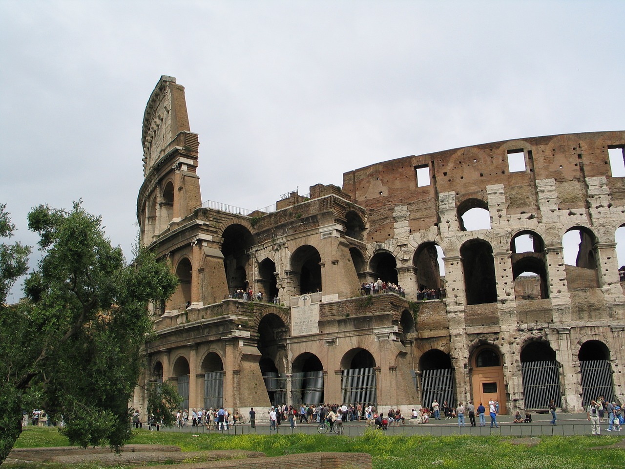 architecture roman empire tourism free photo