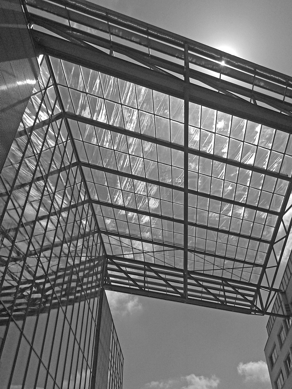 architecture glass building free photo