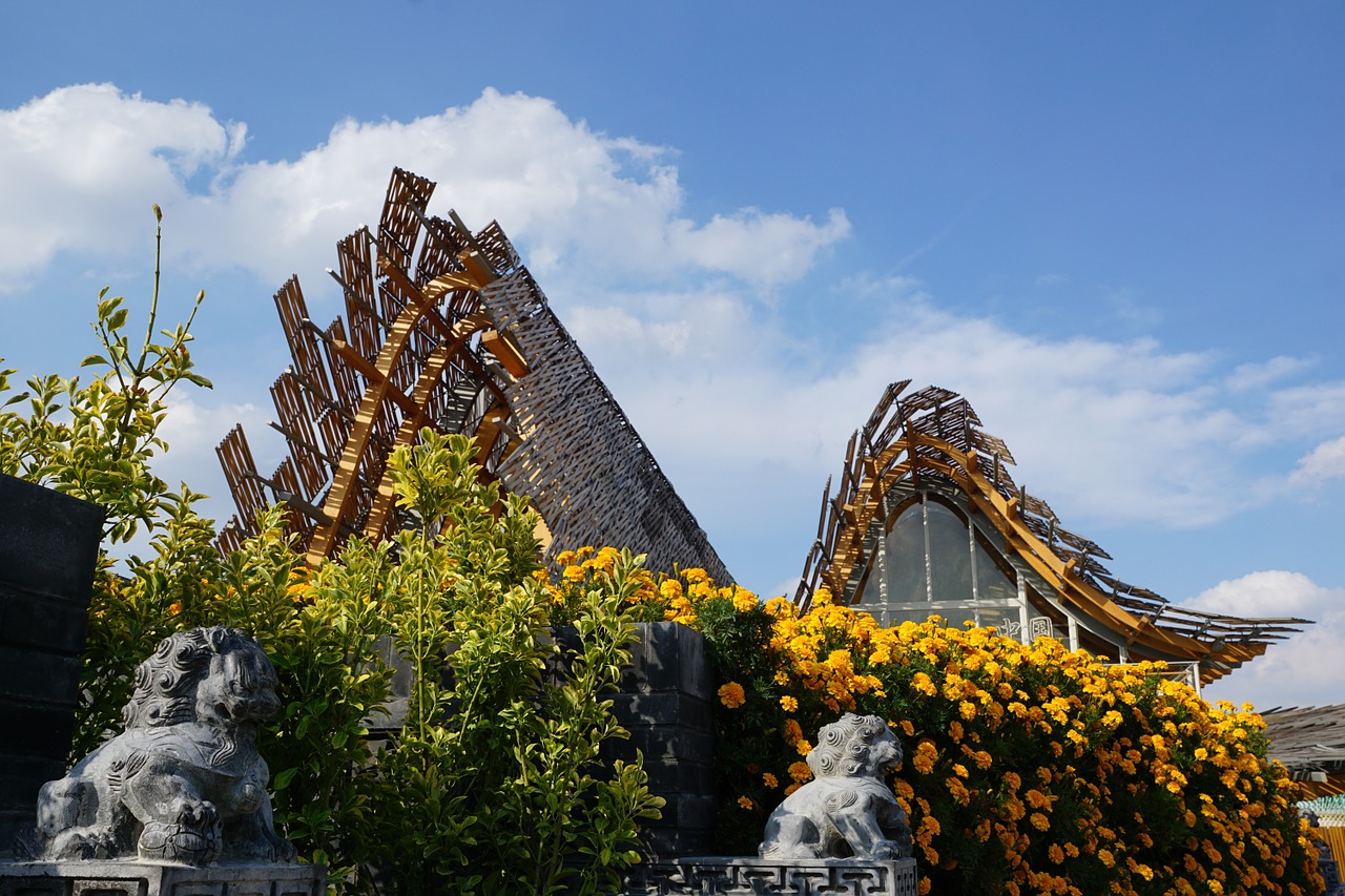 architecture china building free photo