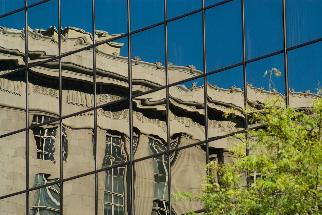 architecture glass windows free photo