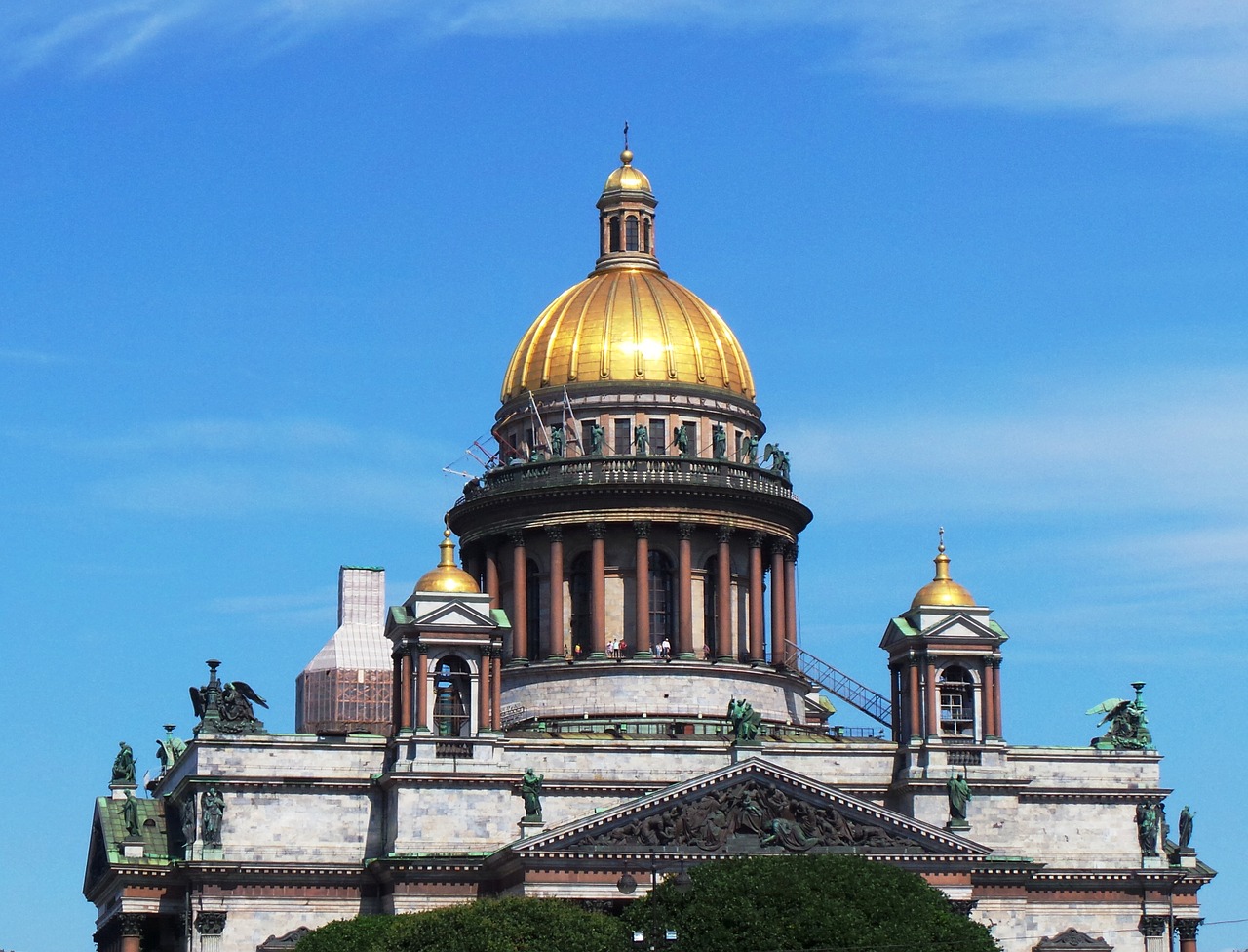 architecture church dome st petersburg free photo