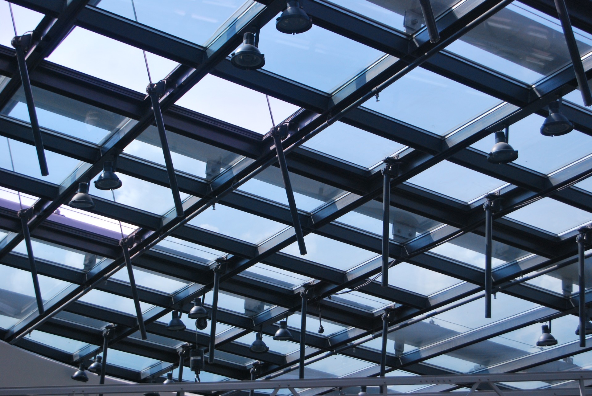 glass roof construction free photo
