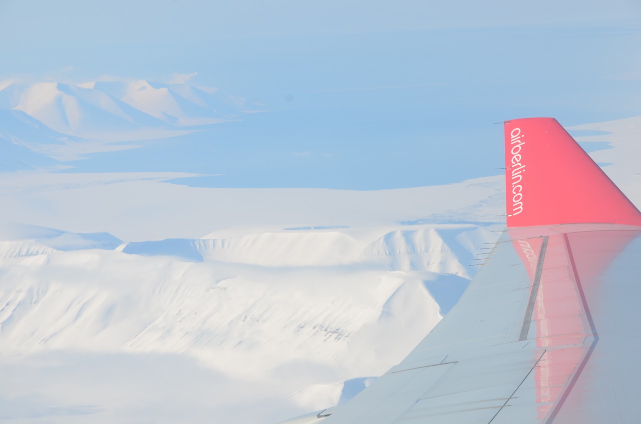 arctic ice flight free photo