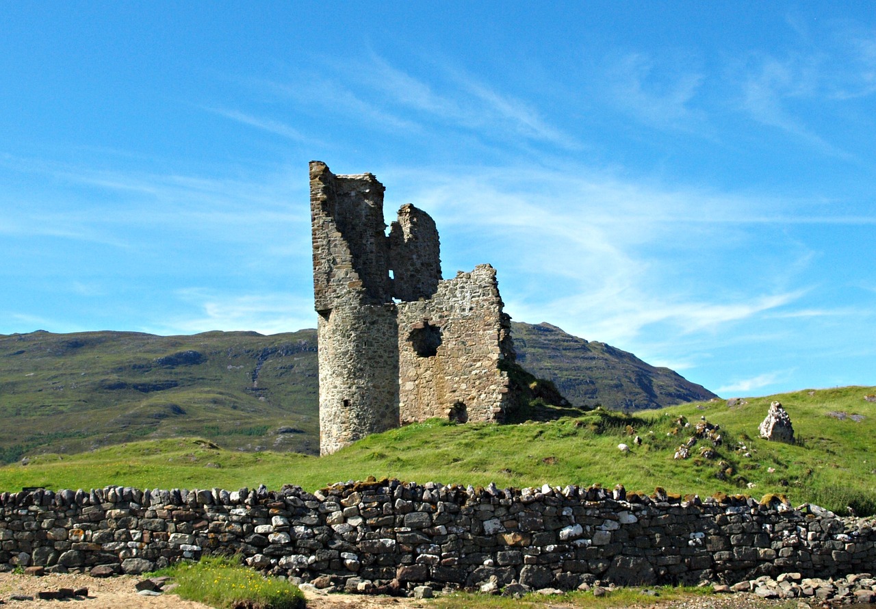 ardvreck castle castle scotland free photo