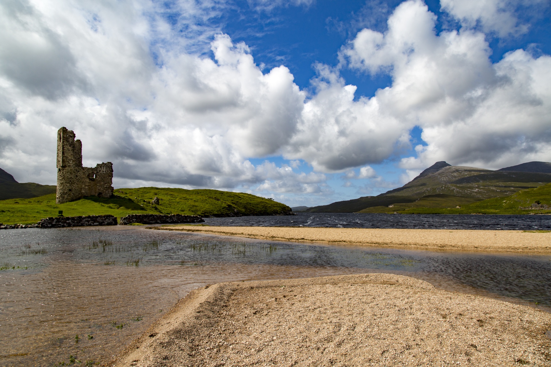 ancient ardvreck assynt free photo