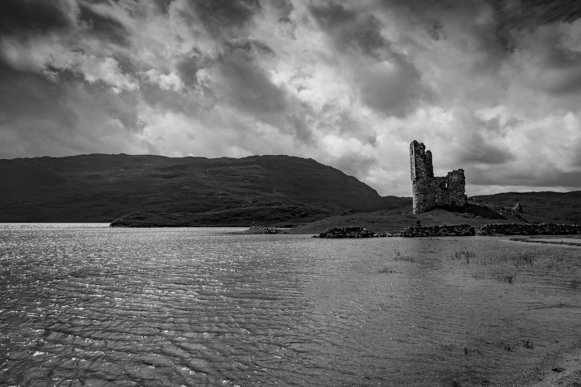 ancient ardvreck assynt free photo