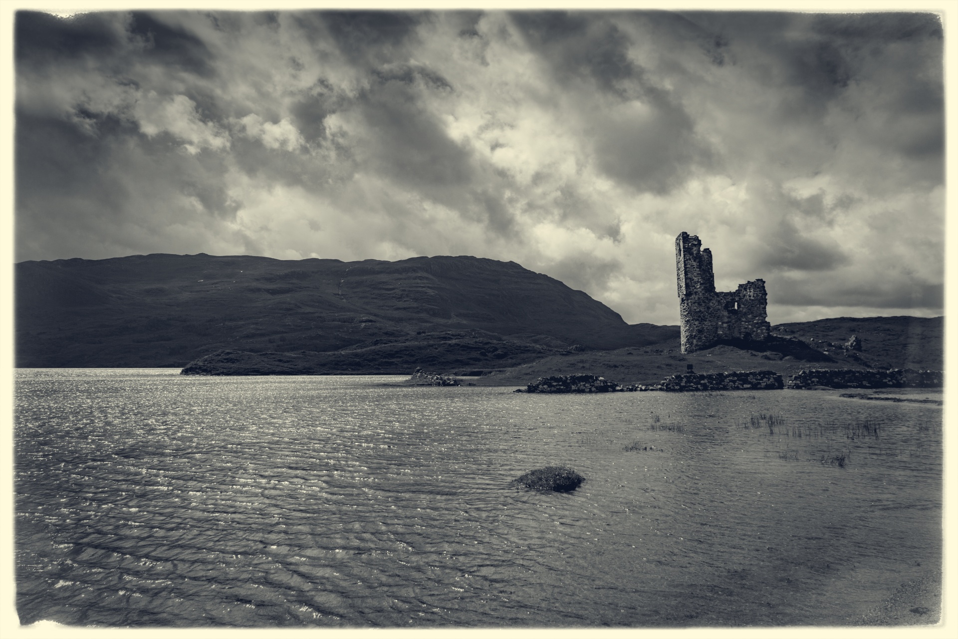 ancient ardvreck assynt free photo