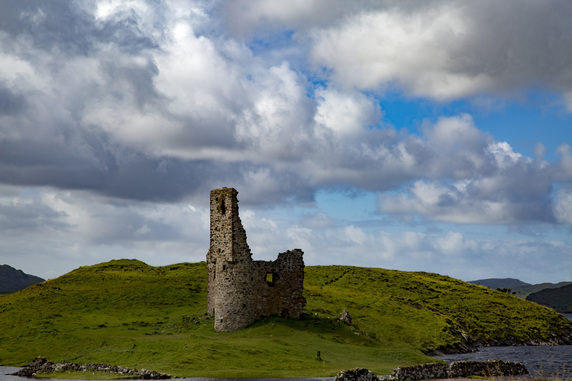 ancient ardvreck assynt free photo