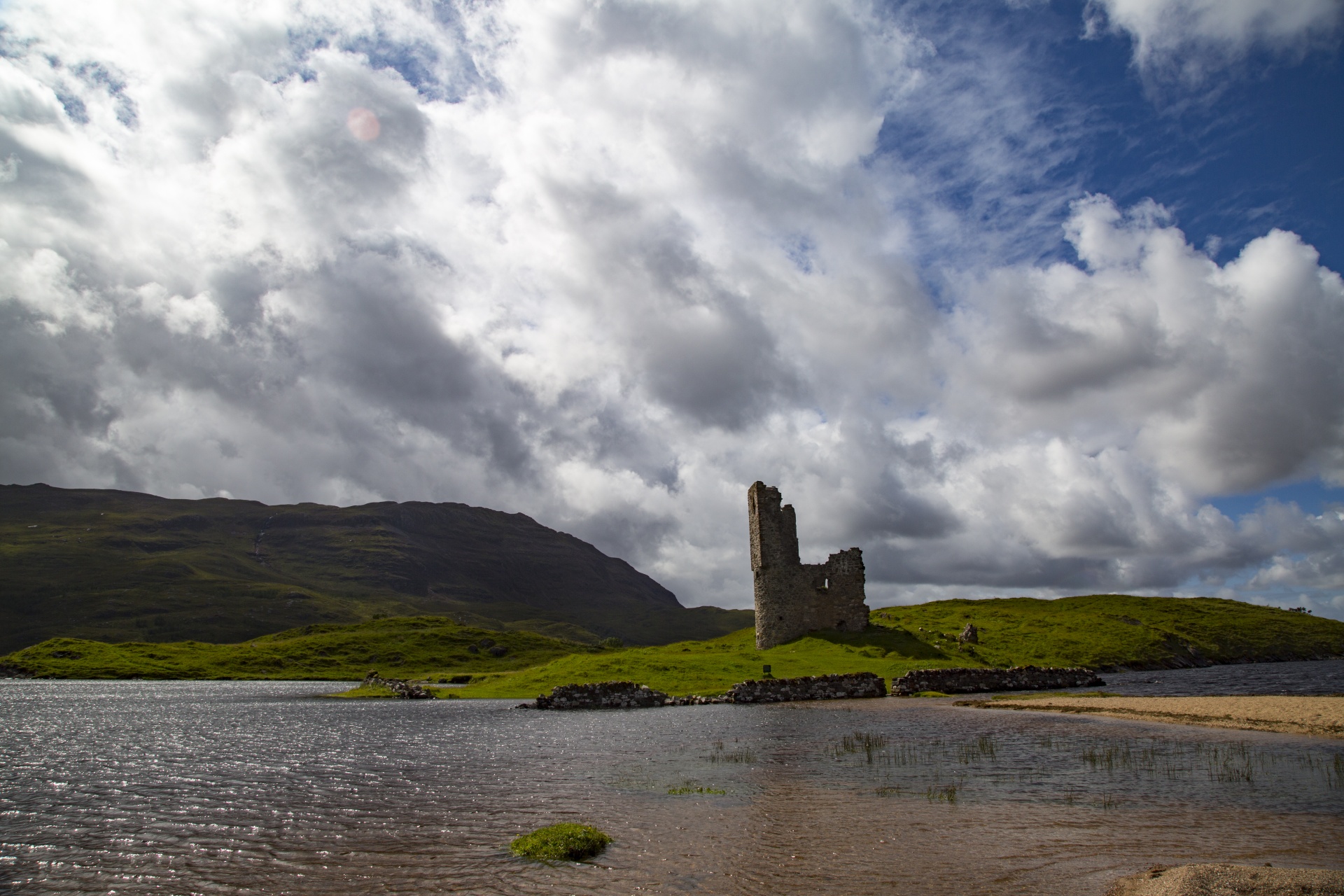 ancient ardvreck assynt free photo