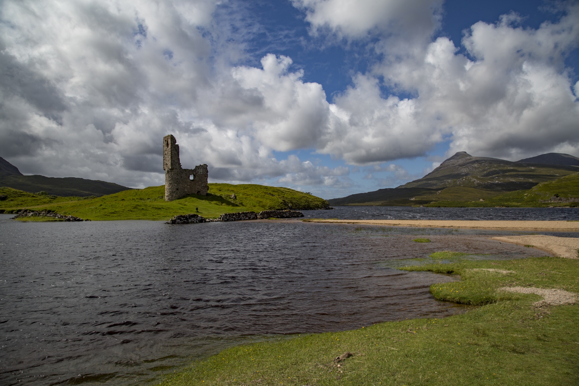 ancient ardvreck assynt free photo