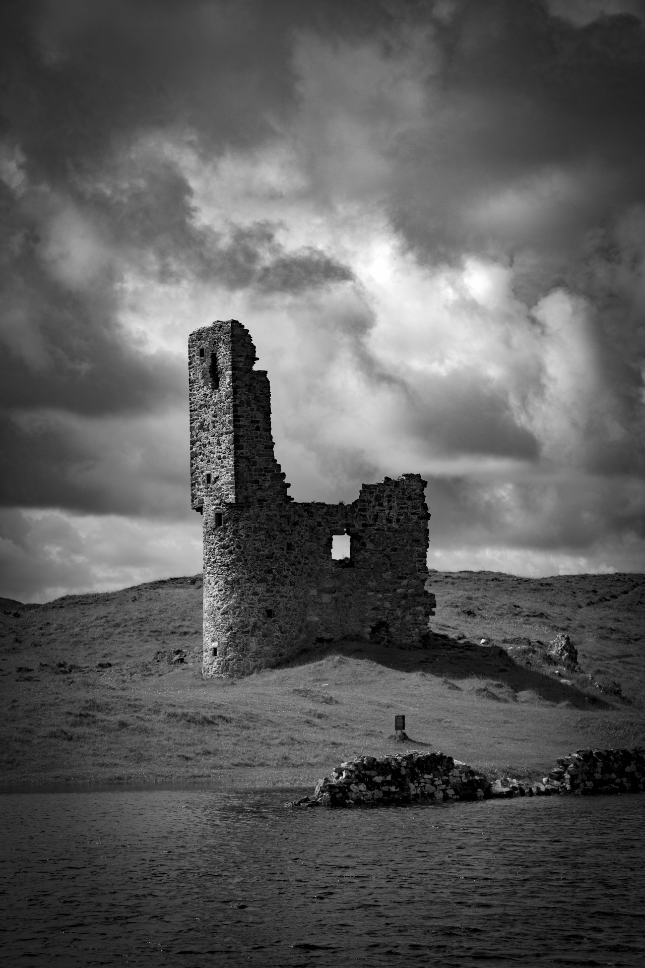 ancient ardvreck assynt free photo