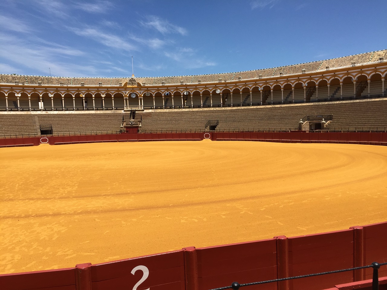 arena travel bullfight free photo