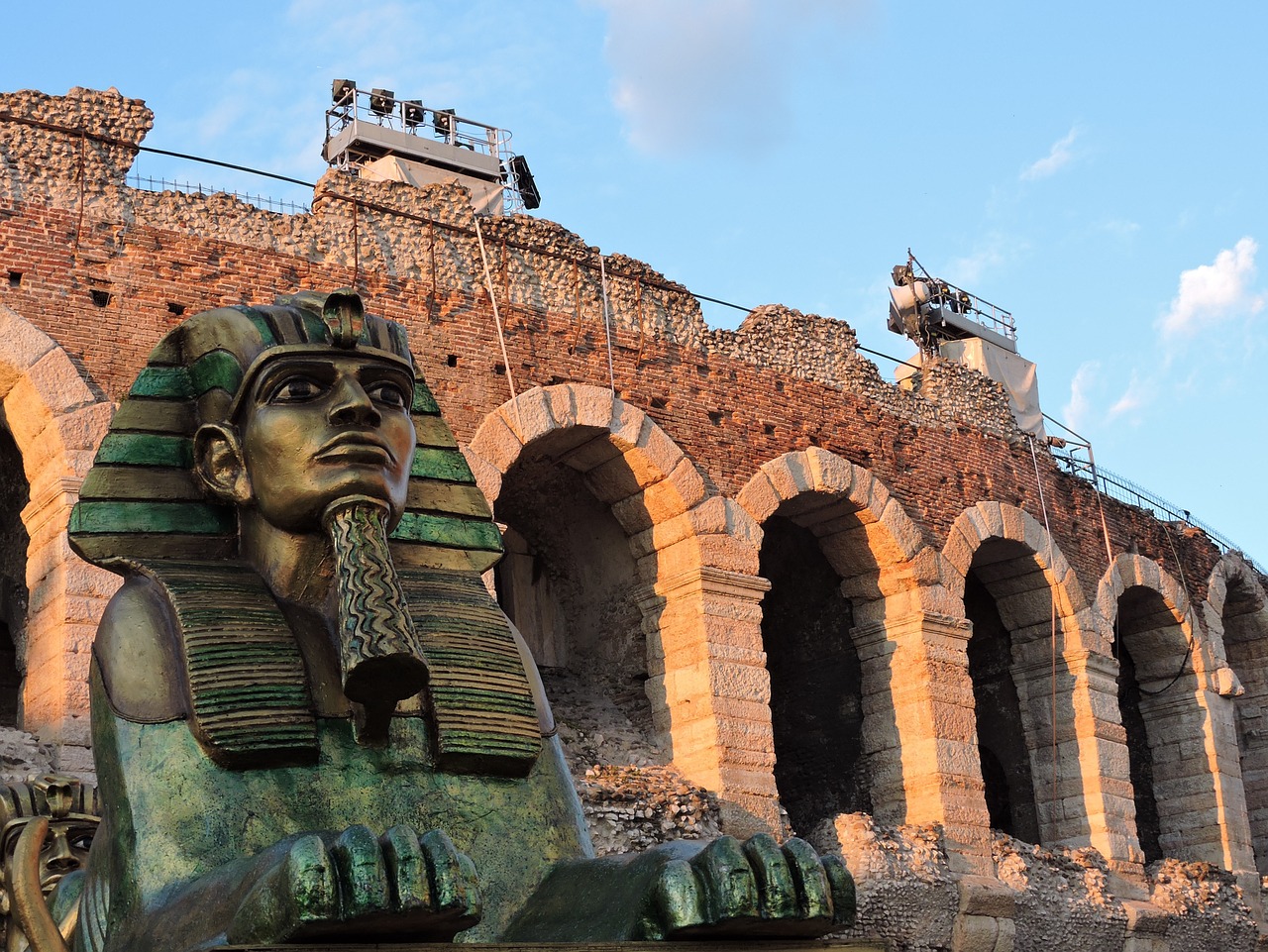 arena monument verona free photo