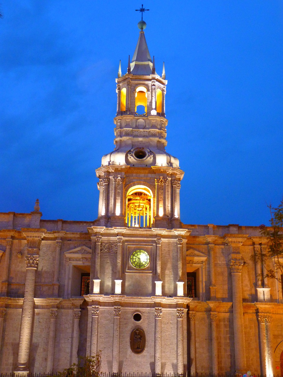 arequipa cathedral peru free photo