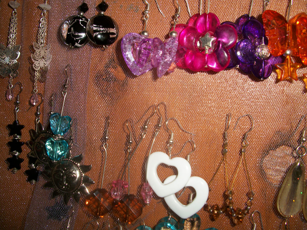 earrings color piedrería free photo