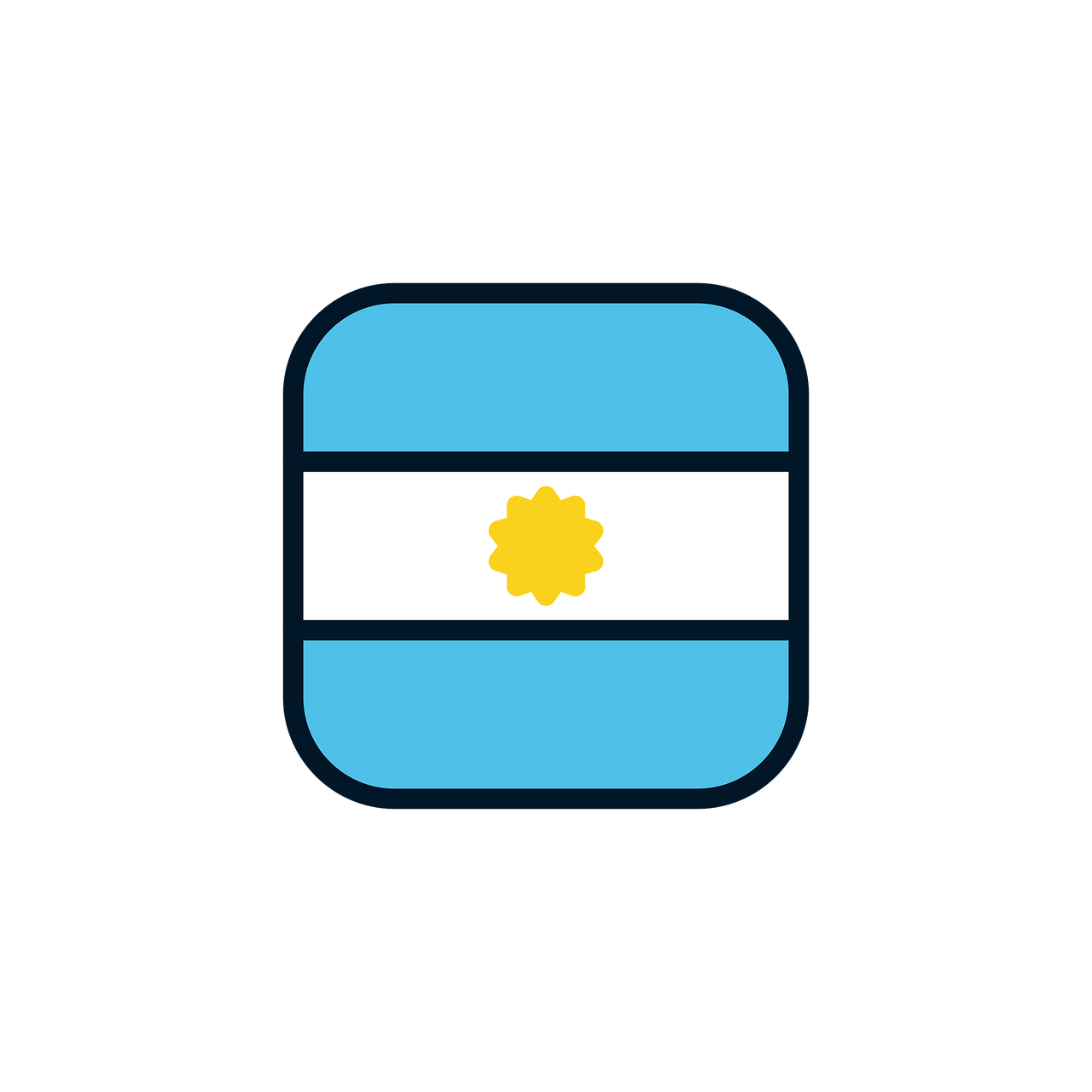 argentina  argentina icon  argentina flag free photo