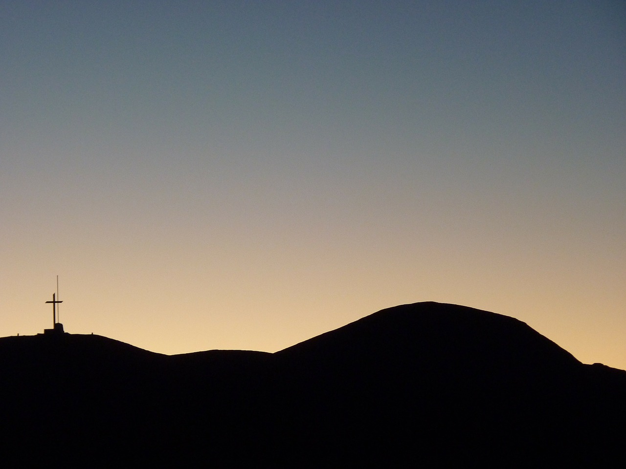 argentina sunset at desert andes free photo