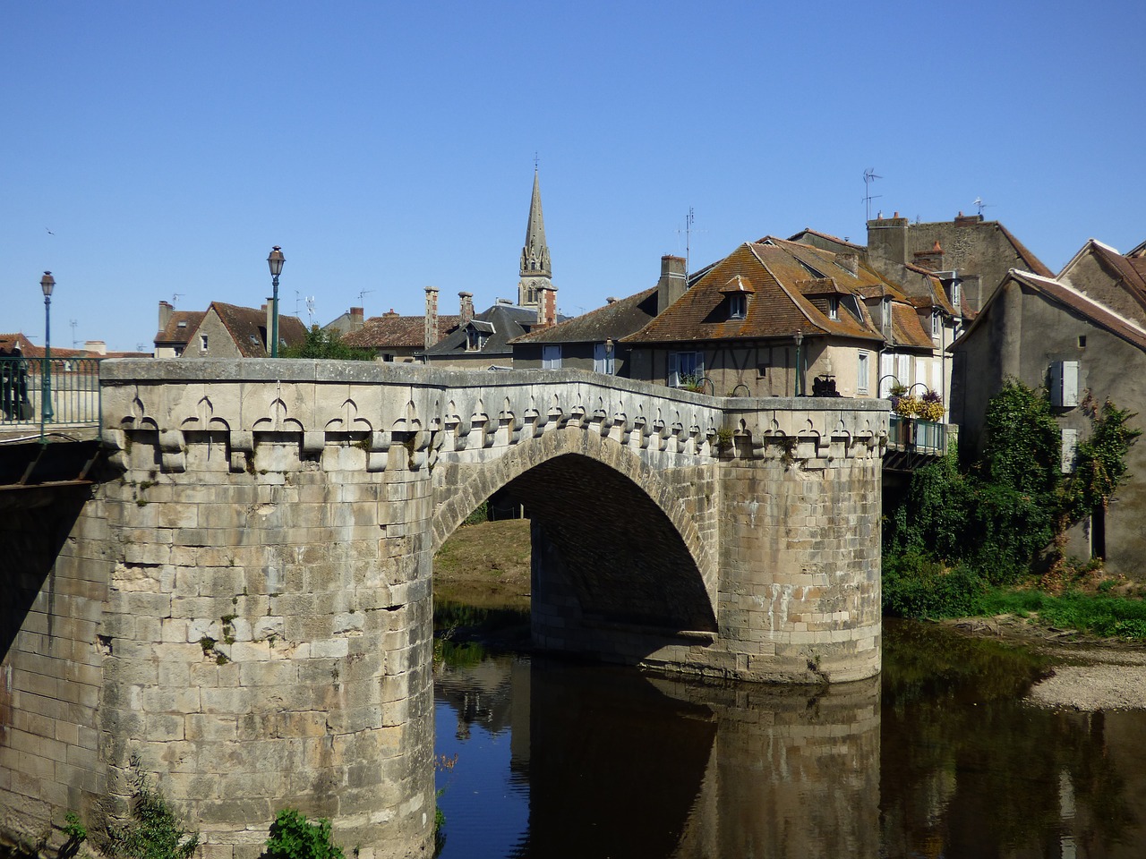 bridge france travel free photo