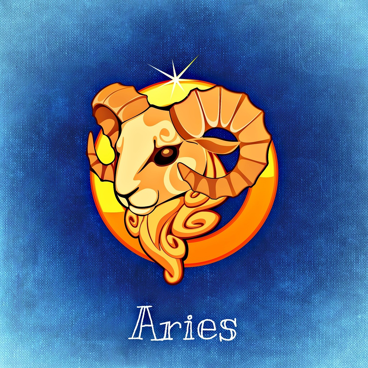 aries zodiac sign horoscope free photo