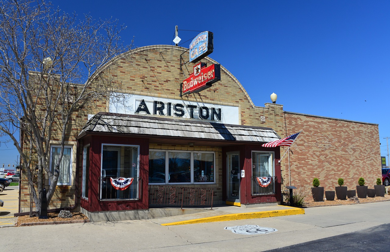 ariston restaurant route 66 free photo