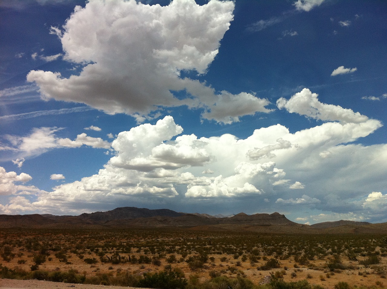 arizona sky clouds free photo