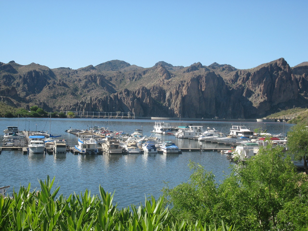 arizona landscape water free photo