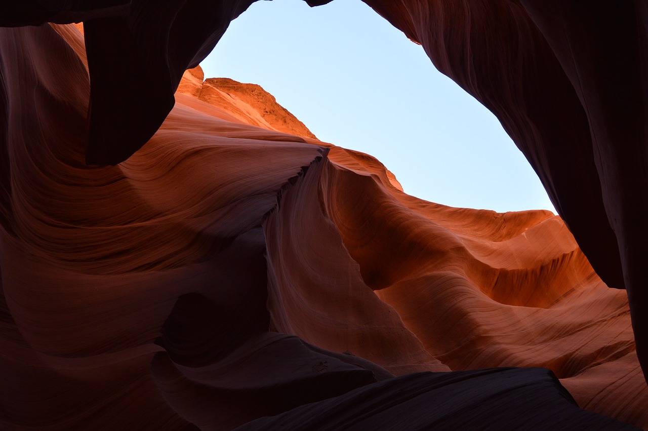 arizona antelope canyon sandstone free photo