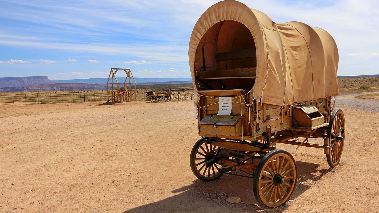 arizona desert trolley free photo