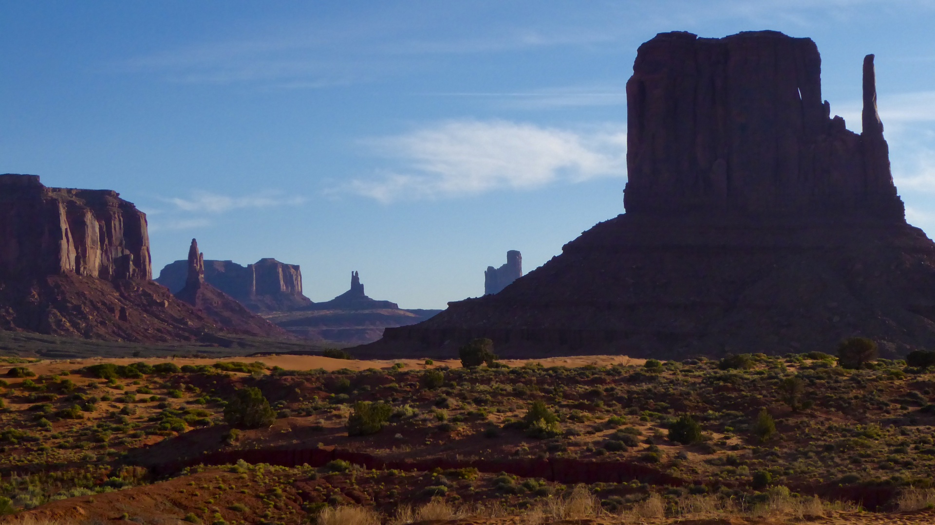 monument valley landscape wallpaper free photo