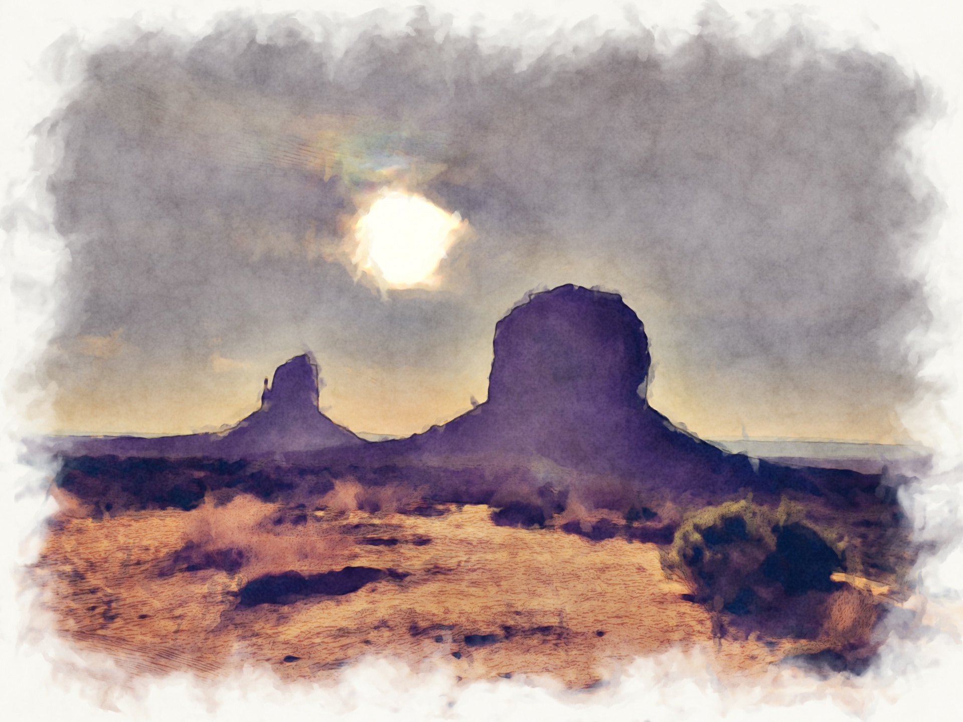 arizona monument valley desert free photo