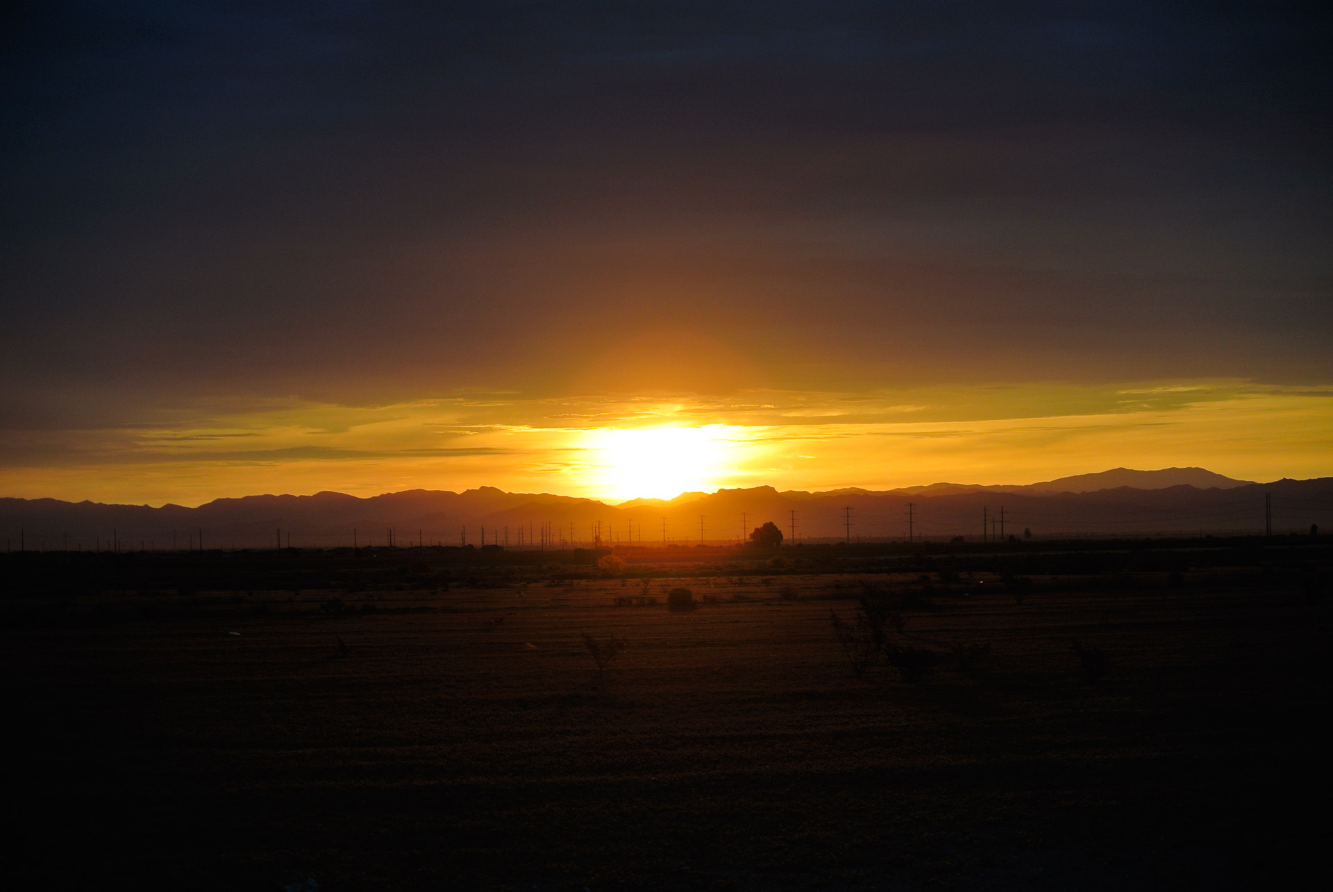 sunrise arizona landscape free photo