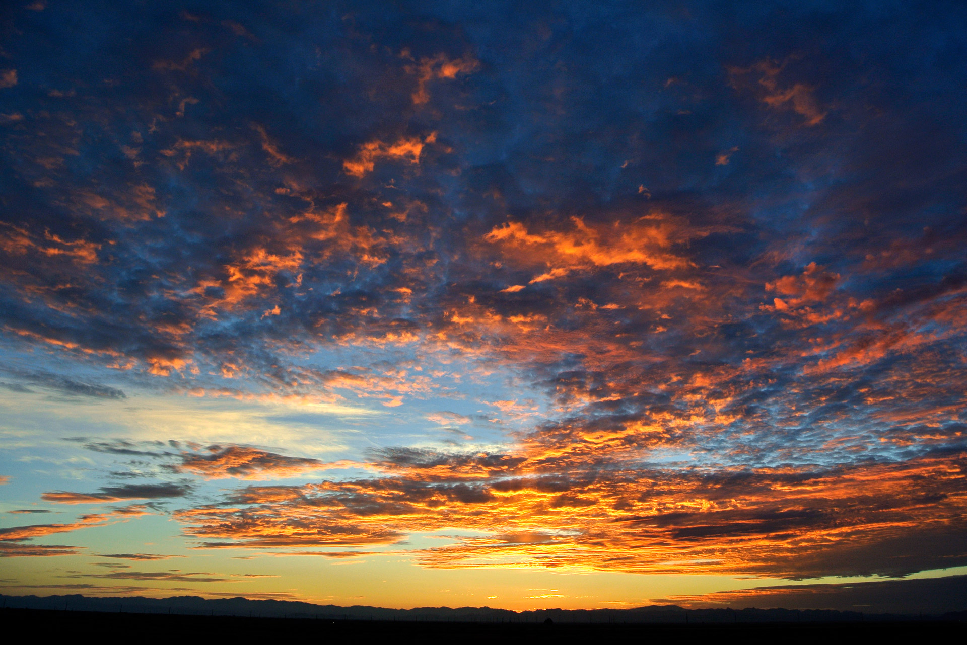 arizona sunrise desert free photo